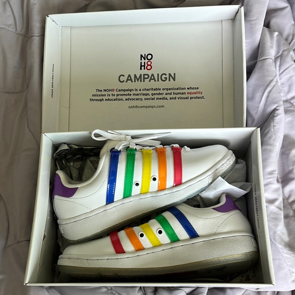 K-Swiss NOH8 Campaign Pride Rainbow Classic Sneakers